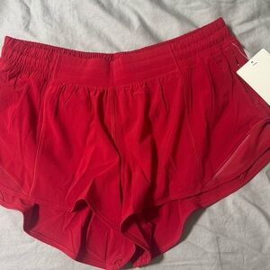 Lululemon Athletica Bold Red Shorts